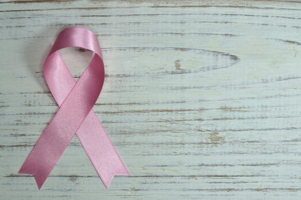 While most people associate breast cancer with lumps in the breast tissue itself, cancer can also spread to nearby areas, such as the lymph nodes around the collarbone or upper chest.