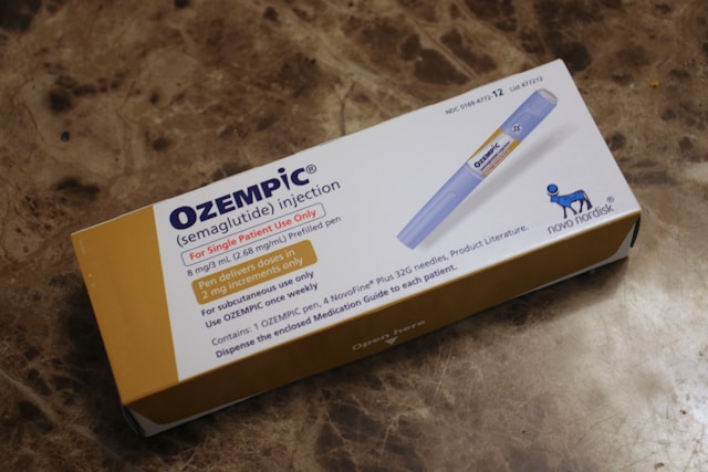 A box of Ozempic.