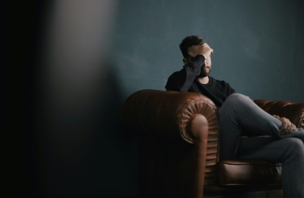 When your thoughts start spiraling, anchoring yourself in the now can calm your nervous system.