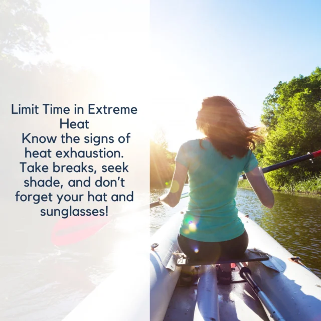 Spending time outdoors is one of the best parts of summer, but when the temperatures spike, it’s important to stay safe in the heat. ☀️🔥 Even healthy, active people can experience heat exhaustion if they overdo it in extreme conditions.⁠
⁠
Make sure you’re taking regular breaks, finding shade when you can, and staying well-hydrated throughout the day. Watch for signs like dizziness, nausea, headaches, or fatigue. They’re your body’s way of asking for help. And don’t forget the essentials: a wide-brim hat, sunglasses, and breathable clothing can make a big difference!⁠
⁠
☀️ Enjoy the sunshine. Just do it smart.⁠
⁠
#HealthyAmericanUSA #HeatSafety #SummerHealthTips #OutdoorWellness #HydrateAndProtect #StayCoolStaySafe