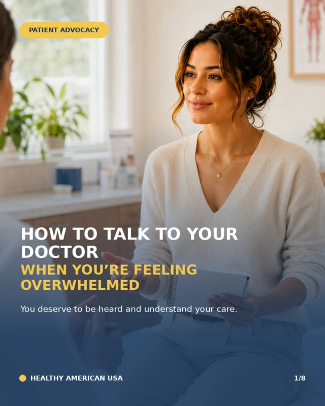 Have you ever spent an entire doctor’s appointment rehearsing what you wanted to say, only to forget everything the moment the doctor walked in?⁠
⁠
Medical appointments can feel rushed and intimidating, especially when you’re already anxious or worried about your health. Preparing a few things ahead of time can make it easier to communicate and leave with the answers you need.⁠
⁠
Write down your symptoms, choose your top one to three priorities, and consider bringing someone you trust for support. You can also prepare a simple opening sentence such as, “I wrote down a few things, but the main reason I came in is…”⁠
⁠
If something doesn’t make sense, ask the doctor to explain it differently or repeat the information back in your own words. Requesting clarity isn’t rude. It’s part of advocating for your health.⁠
⁠
Swipe through for practical tips and phrases you can use at your next appointment.⁠
⁠
What helps you feel more prepared when talking to your doctor?⁠
⁠
Read the full article through the link in our bio. Save this carousel so you can review it before your next appointment.⁠
⁠
#HealthyAmerican #PatientAdvocacy #HealthAdvocacy #DoctorVisit #HealthTips #WellnessSupport⁠
